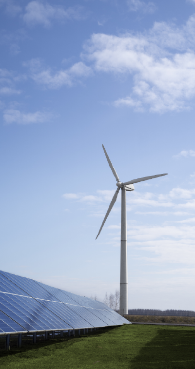 Farma fotowoltaiczna i wiatrowa