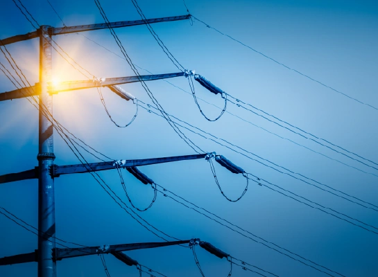 Słup wysokiego napięcia